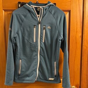 Eastern Mountain Sports Ascent Hooded Fleece Jacket. XS